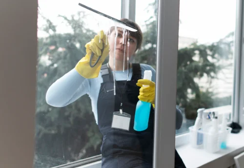 Nettoyage de vitres intérieures et extérieures à Lormaye